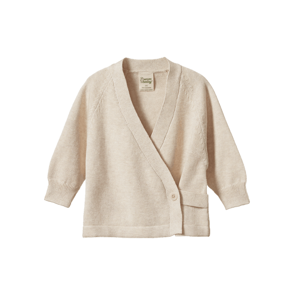 Nature Baby - Cecil Cardigan / Oatmeal Marl