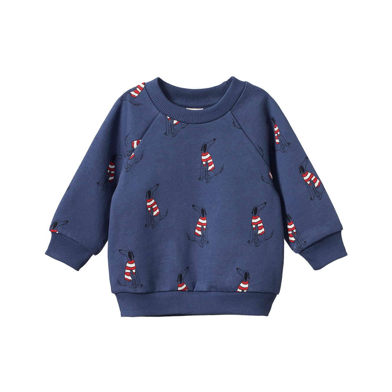 Nature Baby - Emerson Sweater / Best Friend Indigo Print