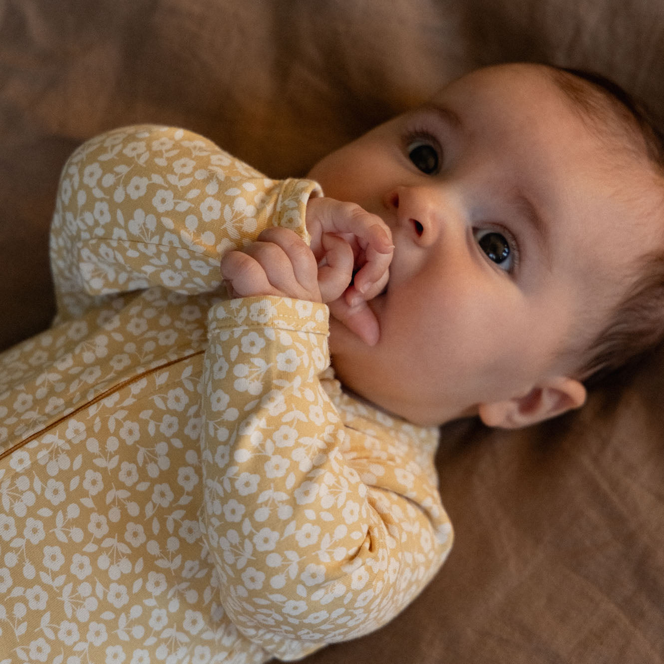 Nature Baby - Dreamlands Suit / Kitchen Garden Raffia Print