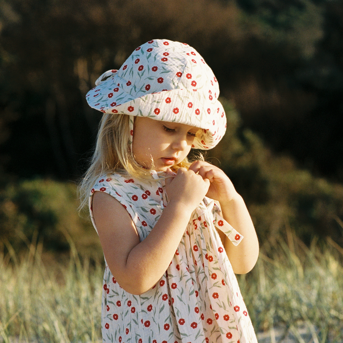 Nature Baby - Muslin Sunhat / Joiette Print