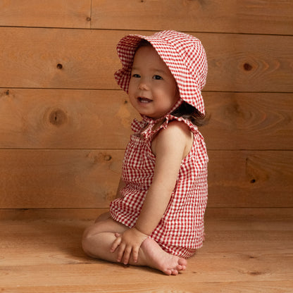 Nature Baby - Petal Set / Red Gingham