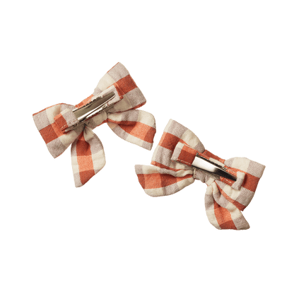 Nature Baby - Bow Hair Clips 2 Pack