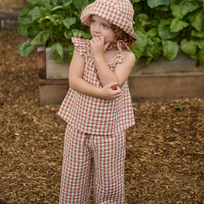 Nature Baby - Sunhat / Dandelion Gingham