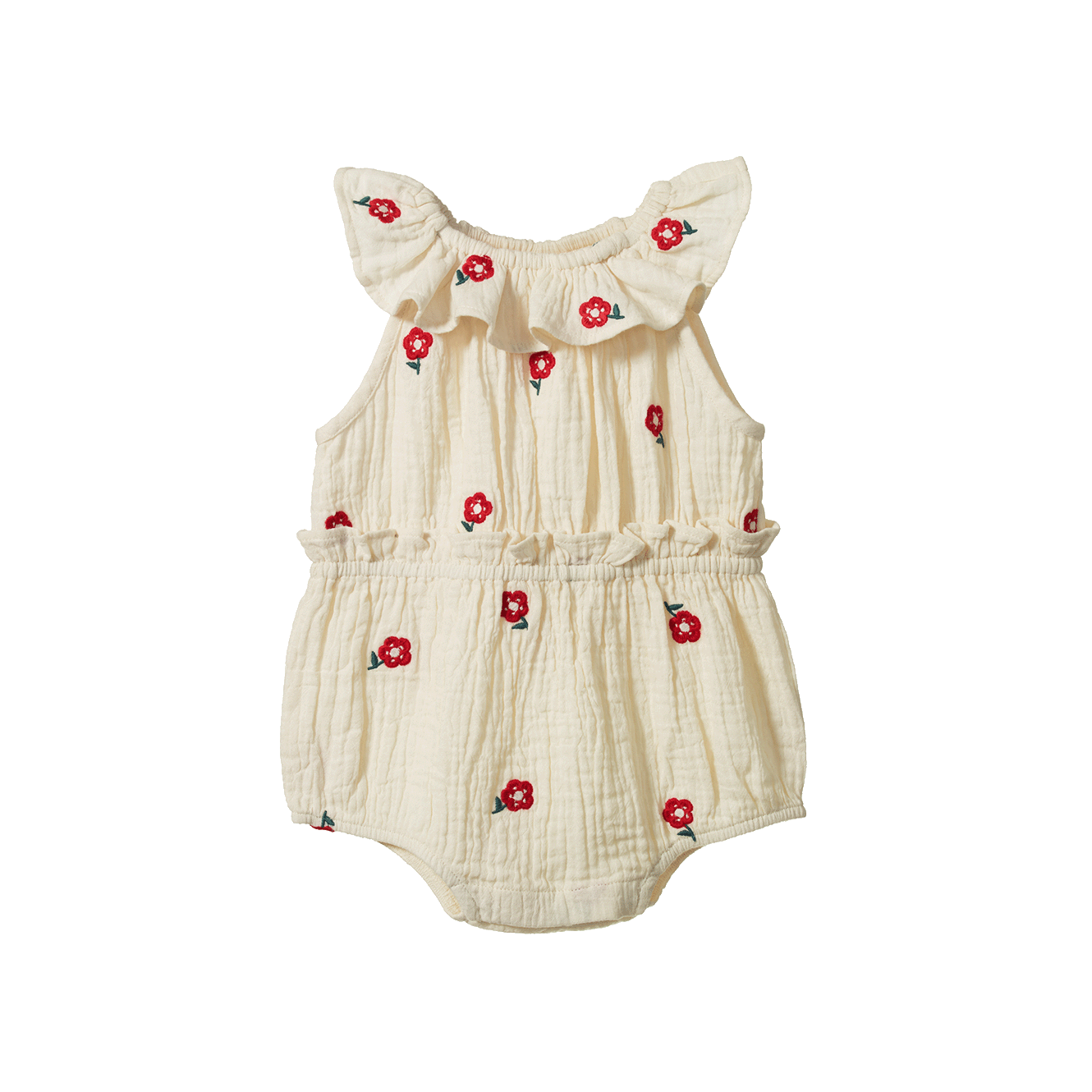 Nature Baby - Plum Suit Muslin / Red Flora