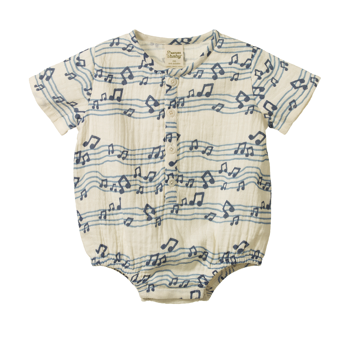 Nature Baby - Monty Suit / Rhythm Print