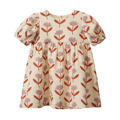 Nature Baby - Albertine Dress Muslin / Fleurette Print