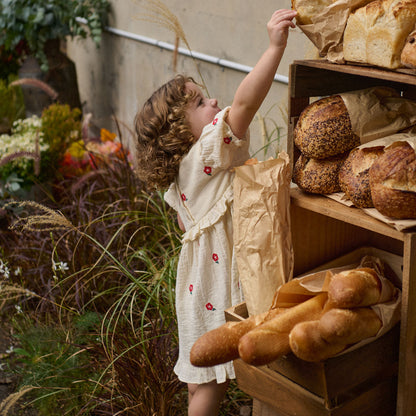 Nature Baby - Valentina Dress / Red Flora