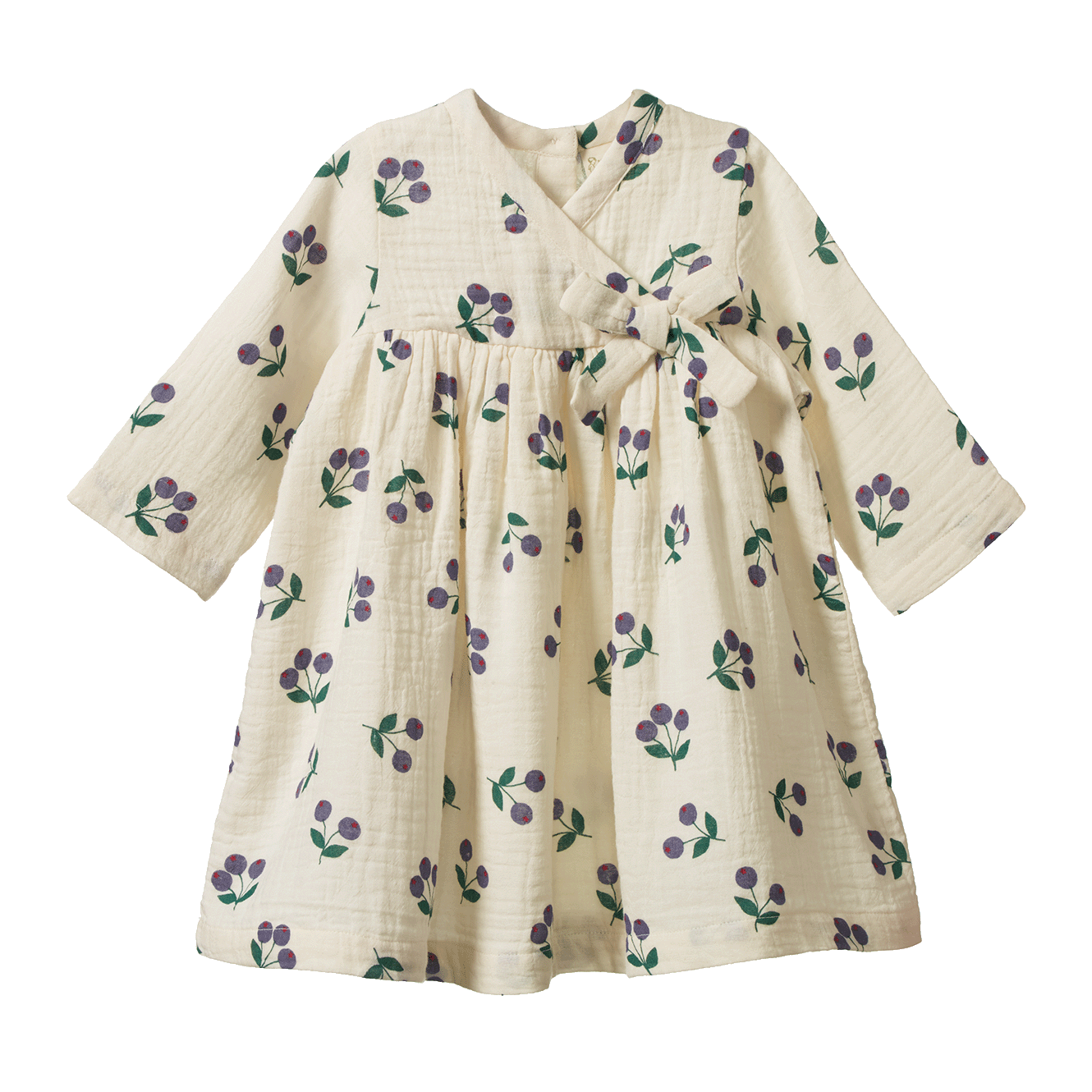 Nature Baby - Mabel Dress / Winter Berry Natural Print