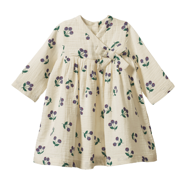 Nature Baby - Mabel Dress / Winter Berry Natural Print