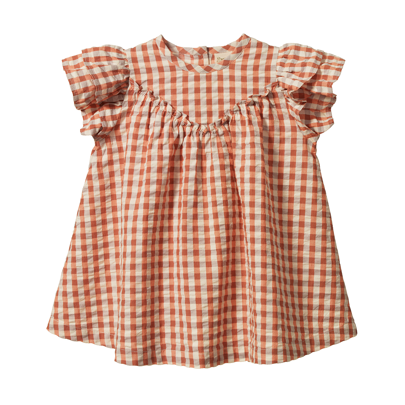 Nature Baby - Una Dress / Dandelion Gingham