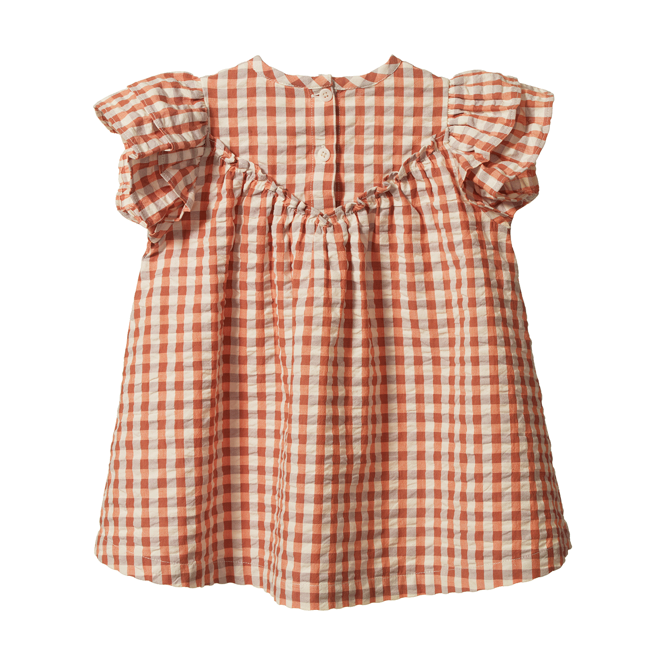 Nature Baby - Una Dress / Dandelion Gingham