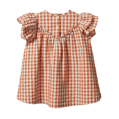 Nature Baby - Una Dress / Dandelion Gingham