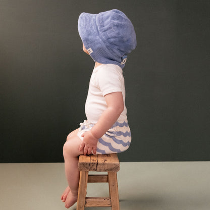 Nature Baby - Terry Shorts / Waves Print