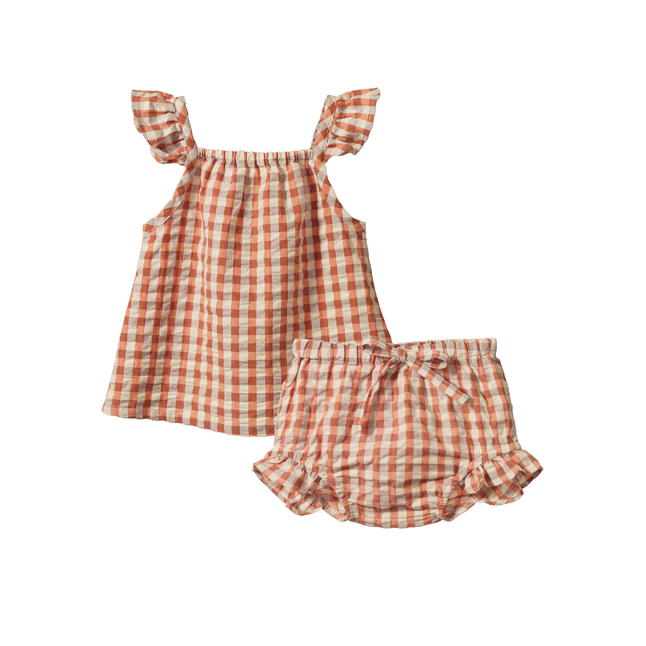Nature Baby - Petal Set / Dandelion Gingham