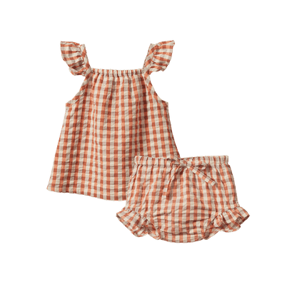 Nature Baby - Petal Set / Dandelion Gingham