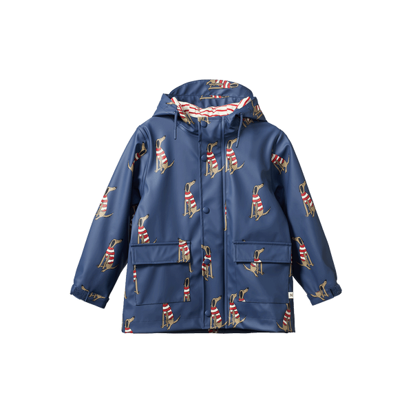 Nature Baby - Raincoat / Best Friend Indigo Print