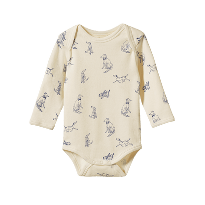 Nature Baby - Long Sleeve Bodysuit / Best Friend Print