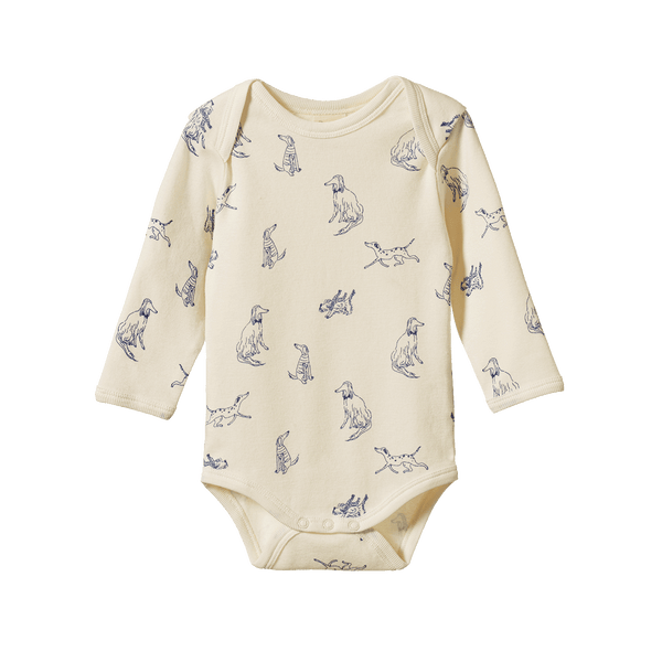 Nature Baby - Long Sleeve Bodysuit / Best Friend Print