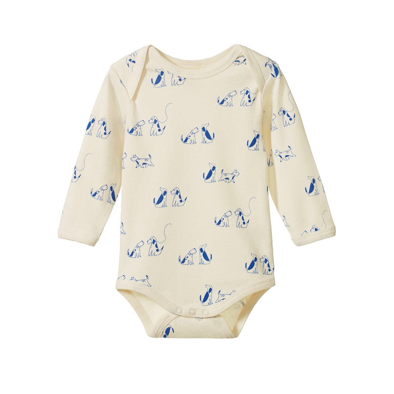 Nature Baby - Long Sleeve Bodysuit / Dog Walk Print