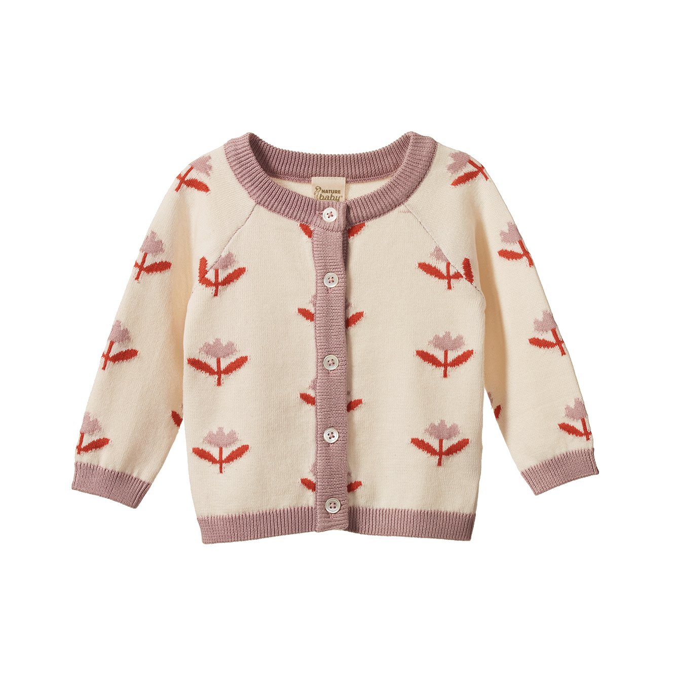 Nature Baby - Piper Cardigan / Fleurette