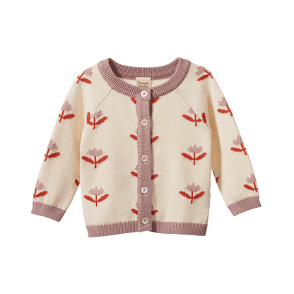 Nature Baby - Piper Cardigan / Fleurette