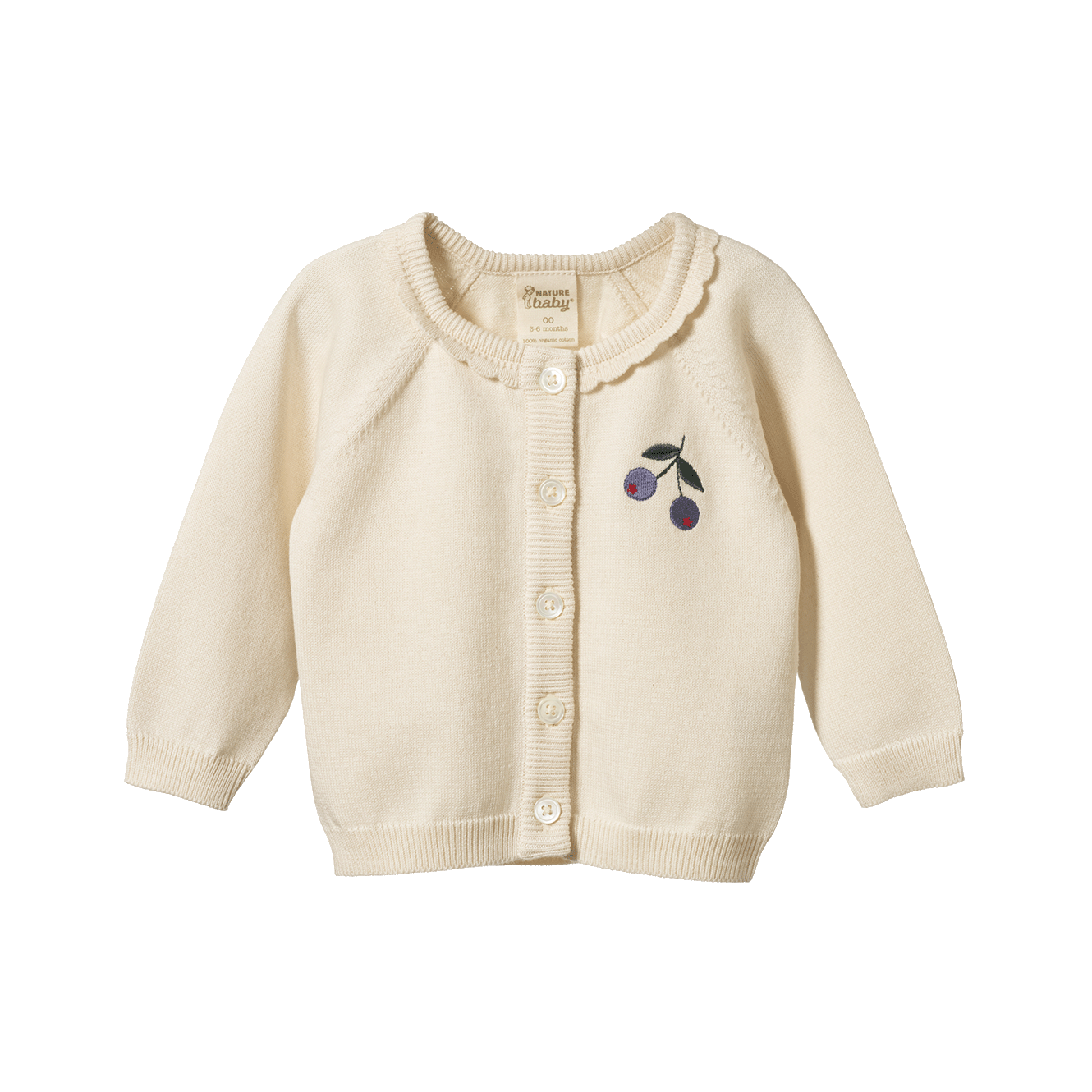Nature Baby - Piper Cardigan / Winter Berry