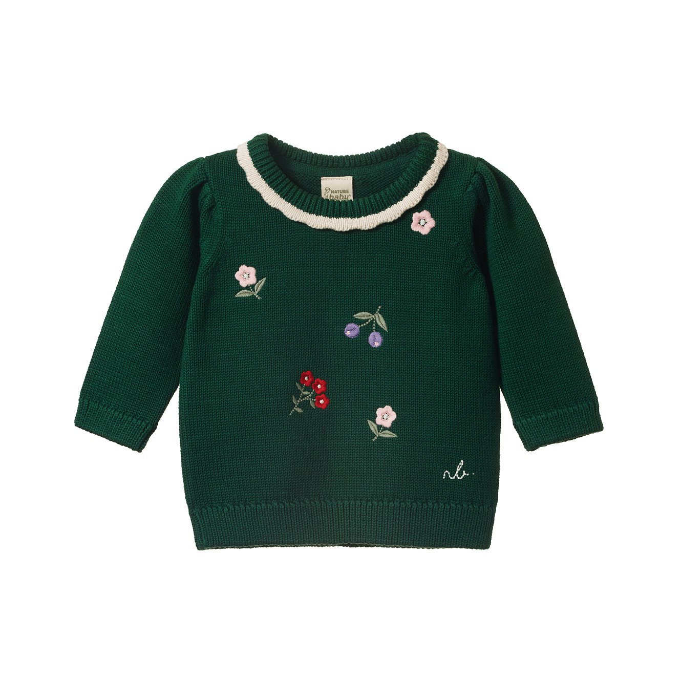 Nature Baby - Margot Sweater / Eden Garden