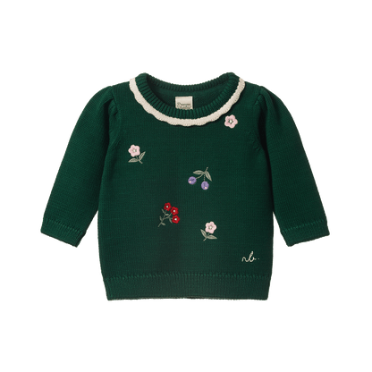 Nature Baby - Margot Sweater / Eden Garden