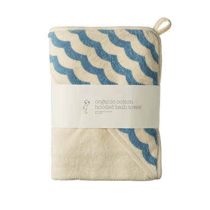 Nature Baby - Organic Cotton Hooded Bath Towel