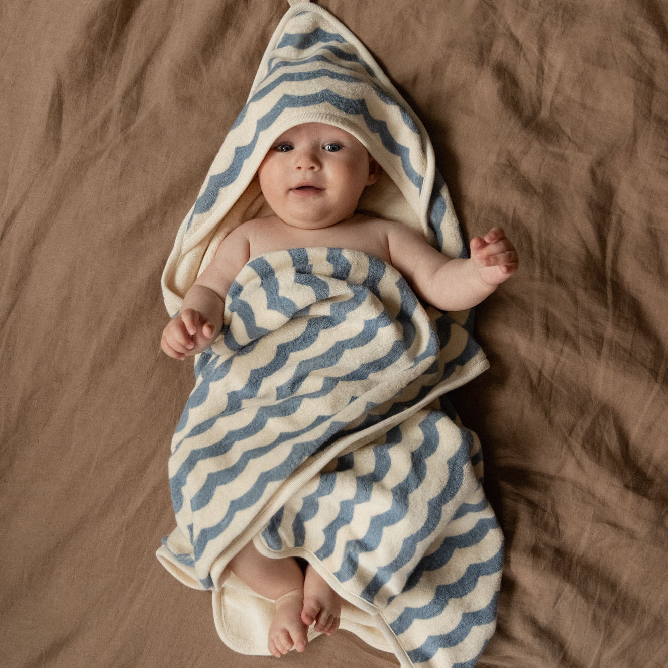 Nature Baby - Organic Cotton Hooded Bath Towel