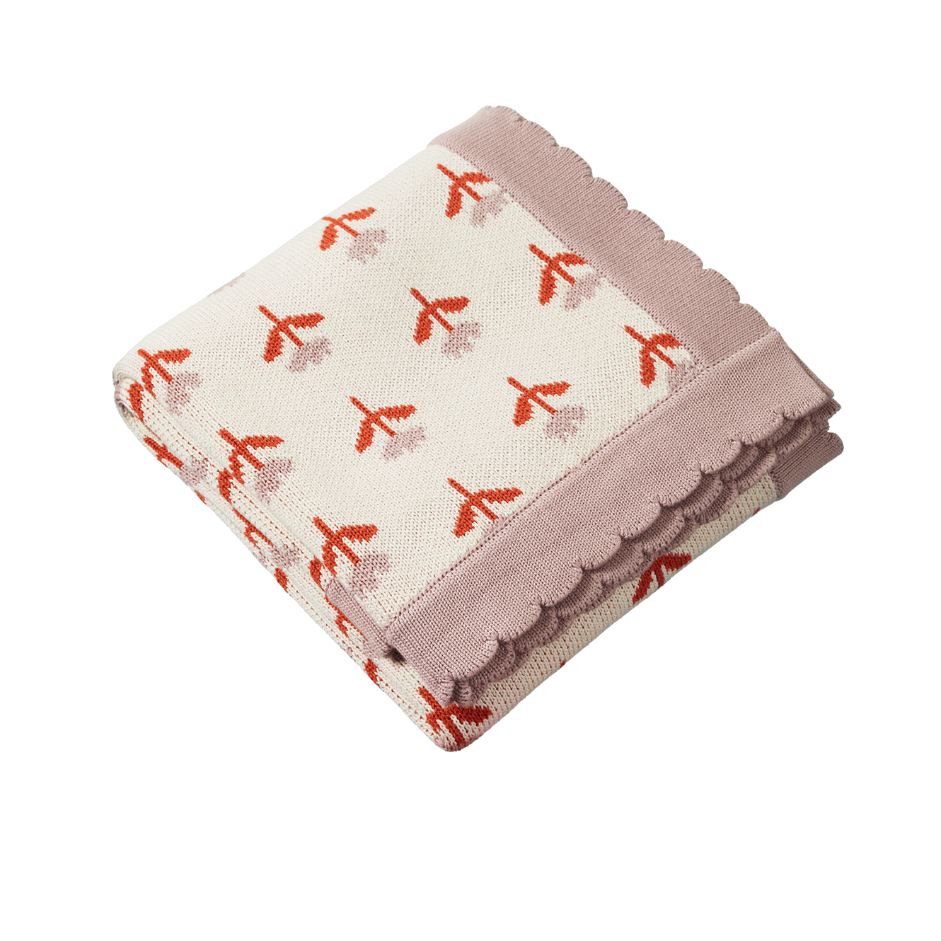 Nature Baby - Fern Blanket / Fleurette Knit