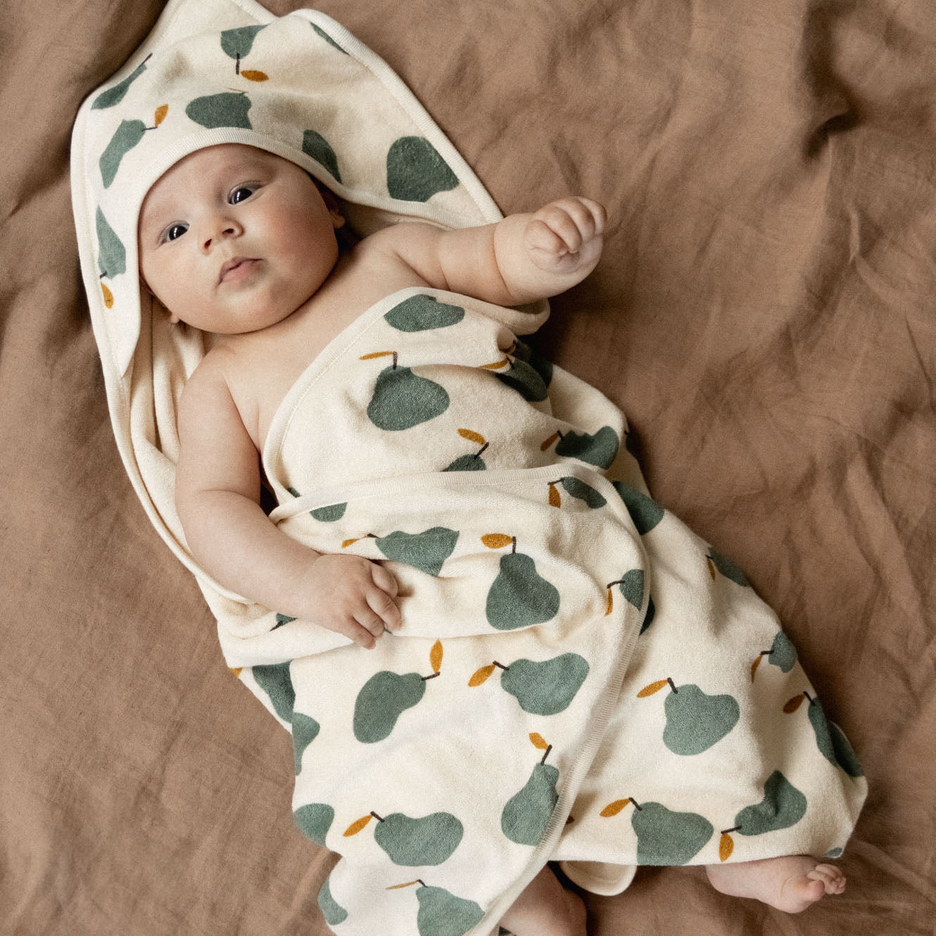 Nature Baby - Organic Cotton Hooded Bath Towel