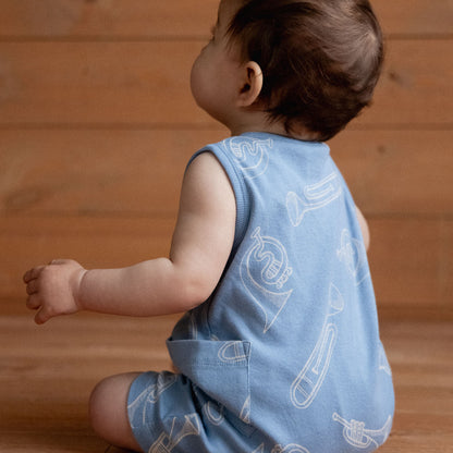Nature Baby - Camper Suit / Jazz Print