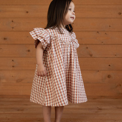 Nature Baby - Una Dress / Dandelion Gingham