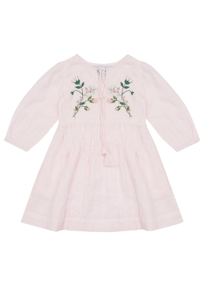 Bella+ Lace-Nadia Dress/Pink Pond