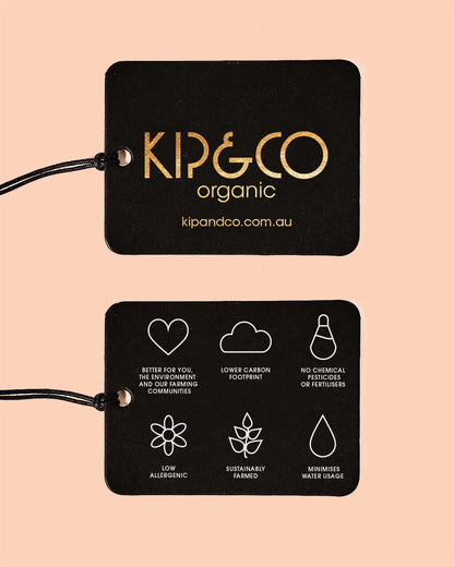 Kip & Co - Organic Cotton Snuggle Blanket / Pretty Pansy