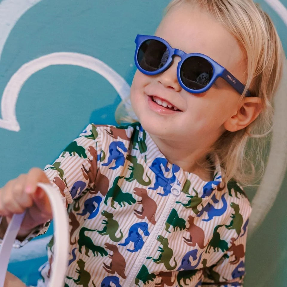 Frankie Ray Sunglasses - Baby Pixie / Royal Blue (0-2Y)