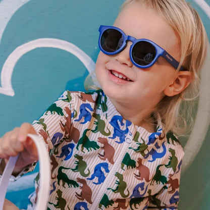 Frankie Ray Sunglasses - Baby Pixie / Royal Blue (0-2Y)