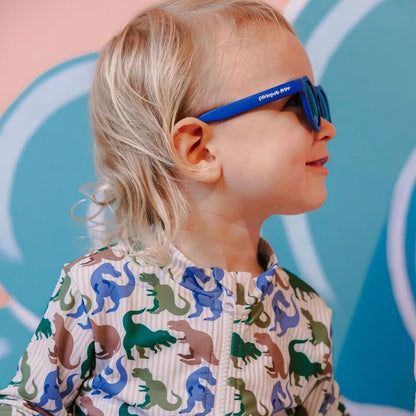 Frankie Ray Sunglasses - Baby Pixie / Royal Blue (0-2Y)