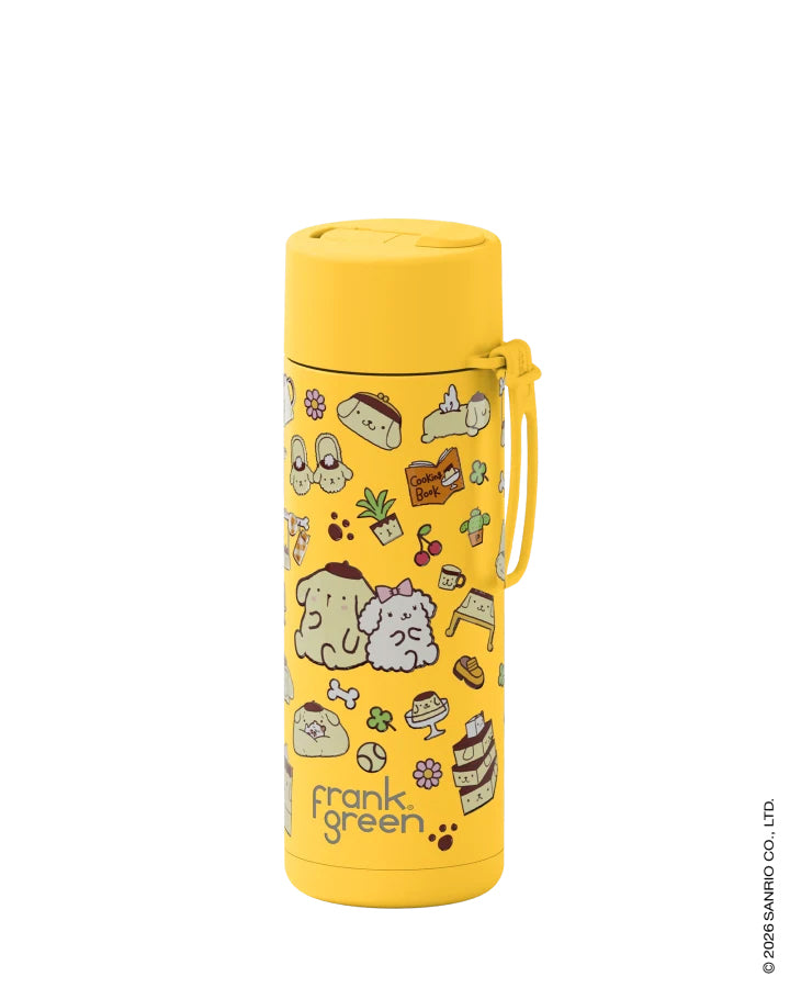 Frank Green - Reusable Bottle (Flip Straw Lid) 20oz / Hello Kitty & Friends