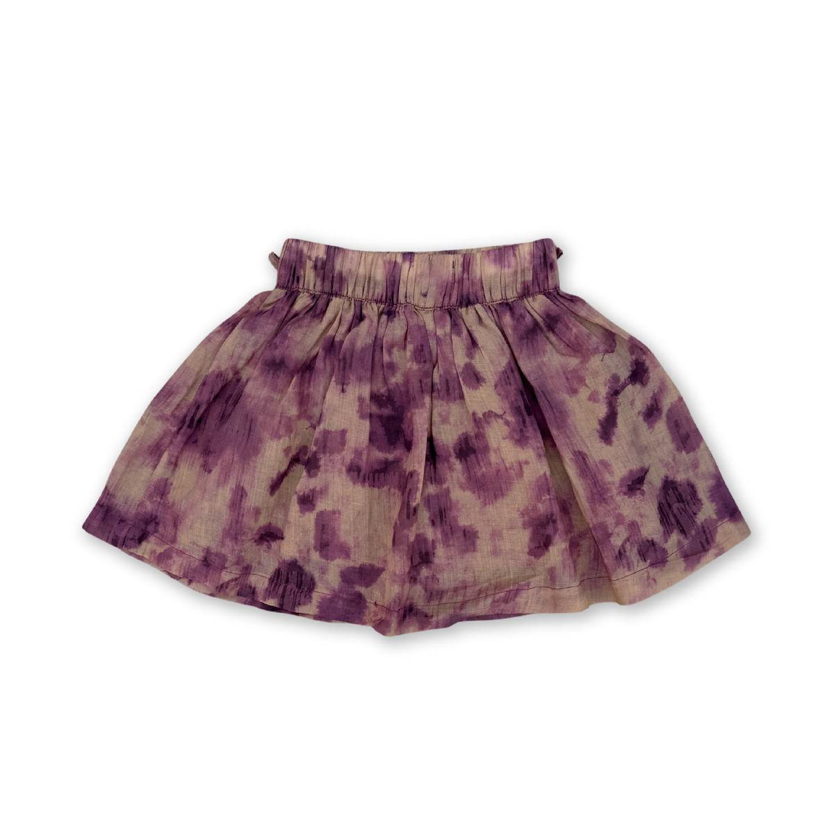 Grown Clothing - Tie Dye Skirt / Plum