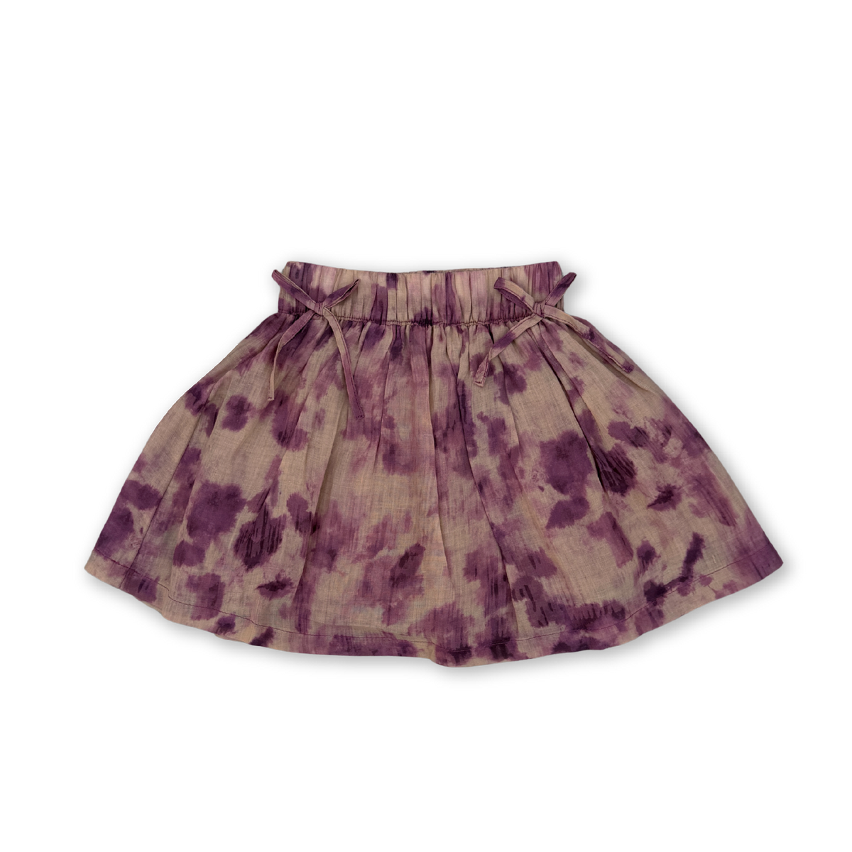 Grown Clothing - Tie Dye Skirt / Plum