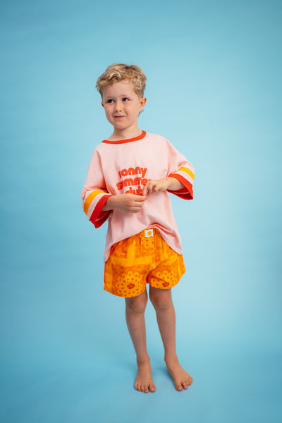 Sonny Label - Twill Shorties / Tangerine