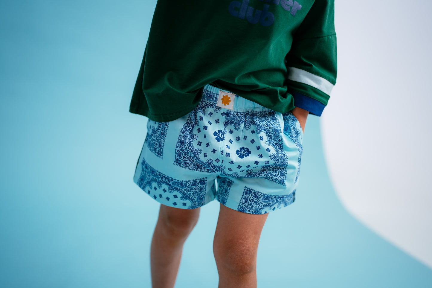 Sonny Label - Twill Shorties / Ocean