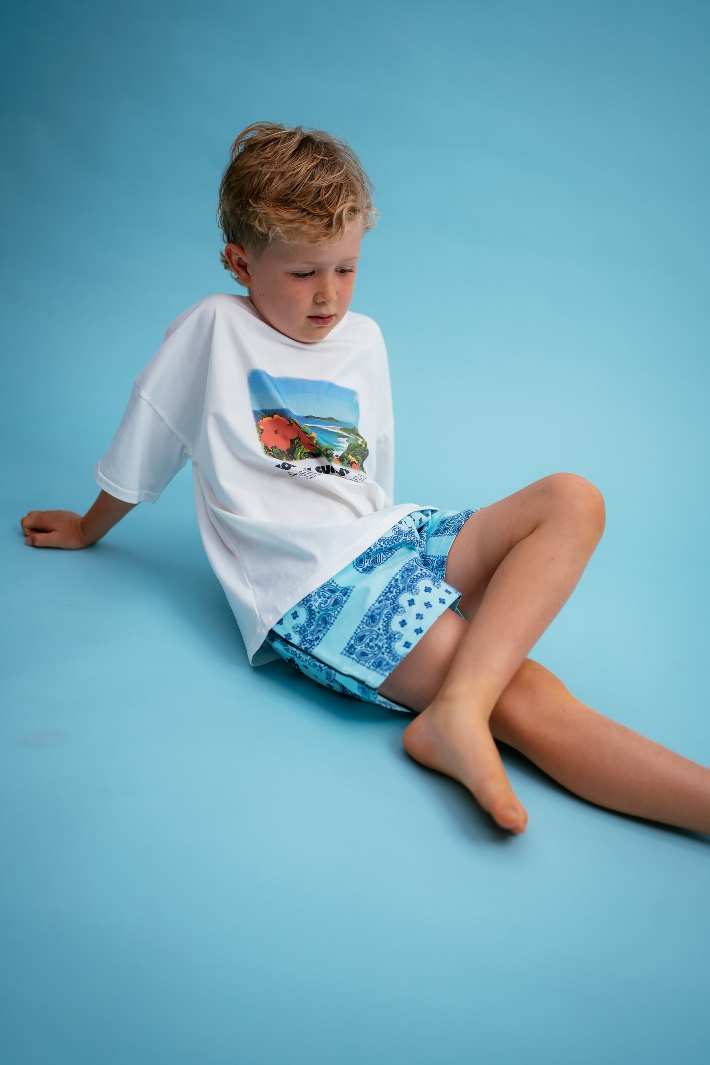 Sonny Label - Twill Shorties / Ocean