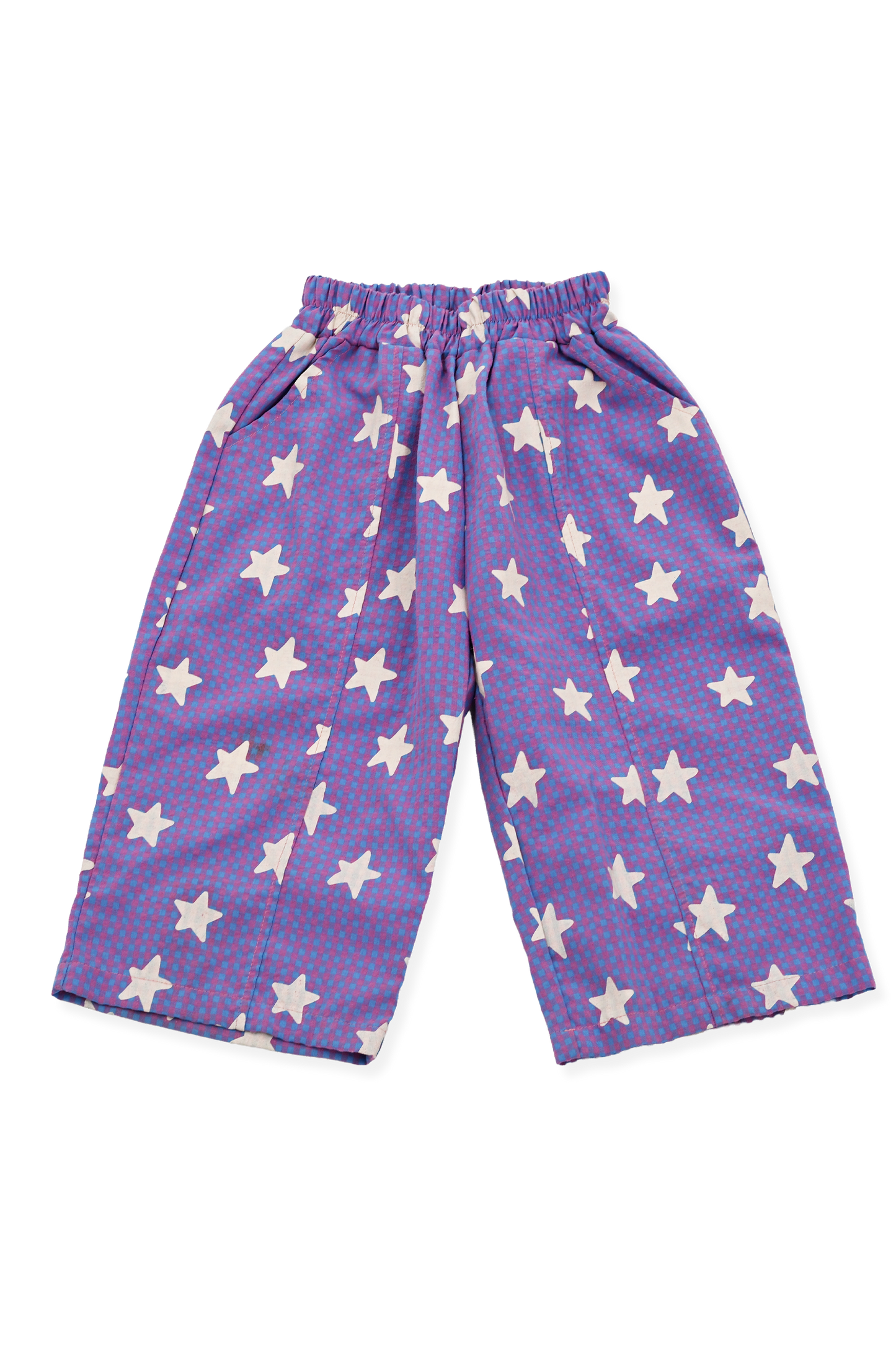 Sunday Siblings - Dusty Star - Purple Gingham