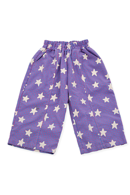 Sunday Siblings - Dusty Star - Purple Gingham