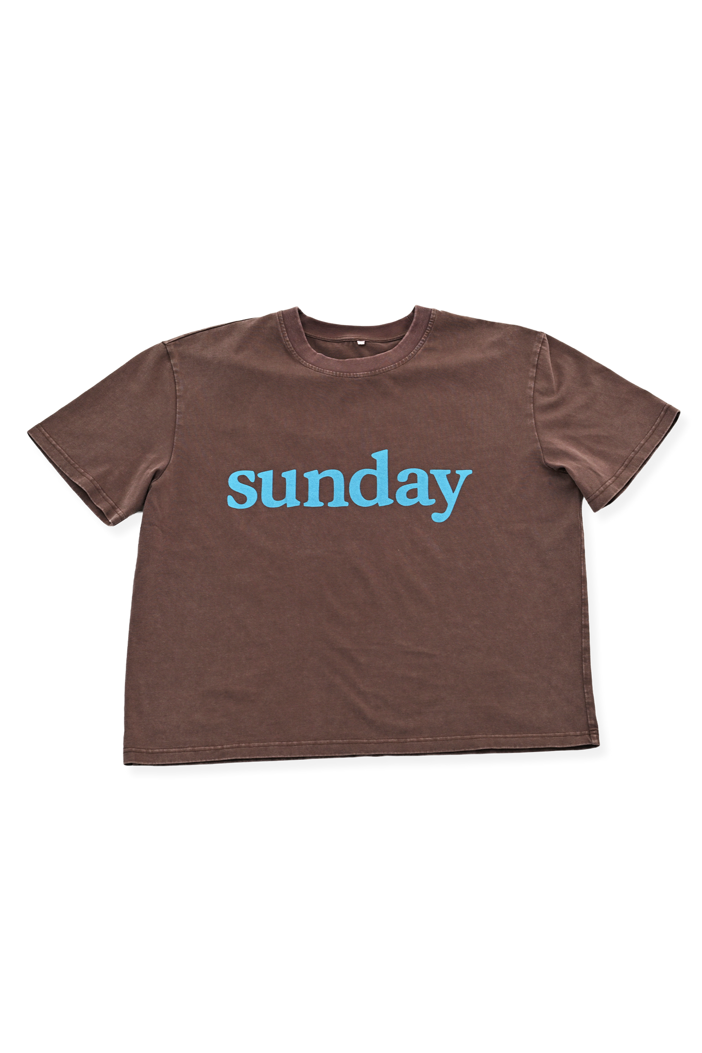 Sunday Siblings - Sunday Tee / Brown Blue