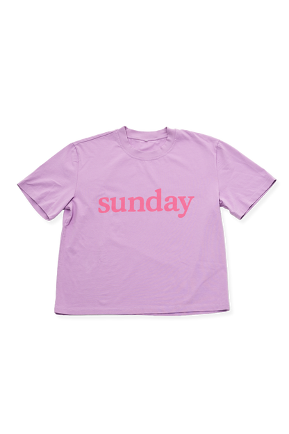 Sunday Siblings - Sunday Tee / Purple