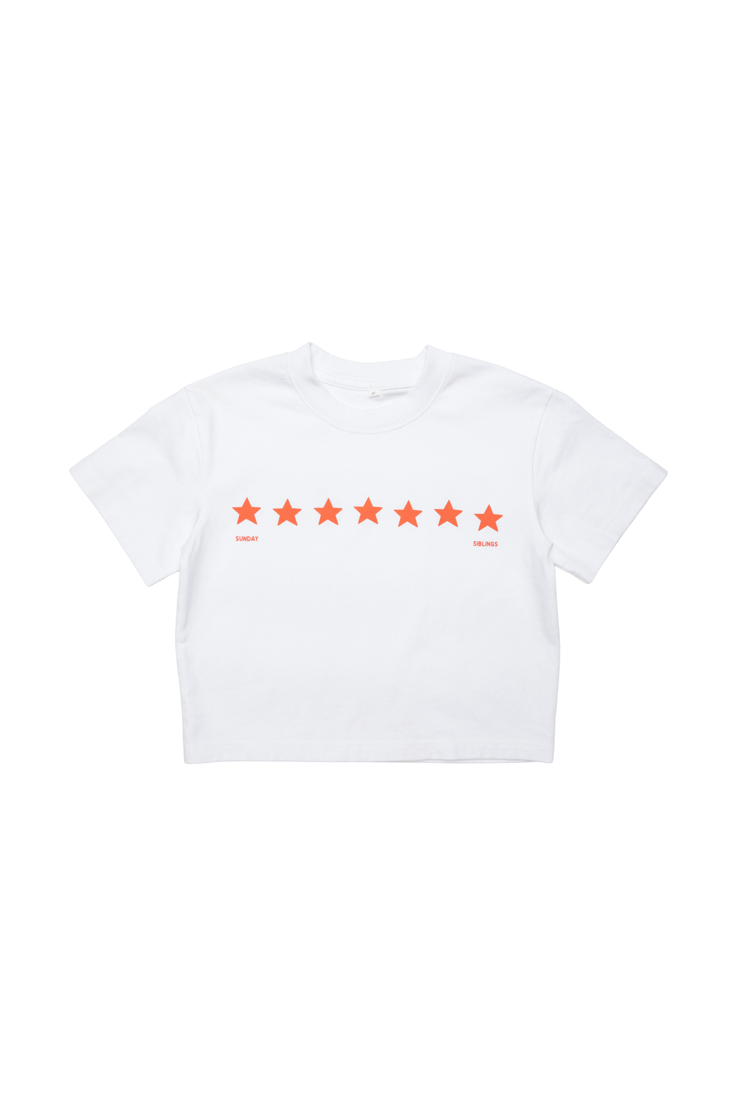 Sunday Siblings - Stars Align Tee / White+Red